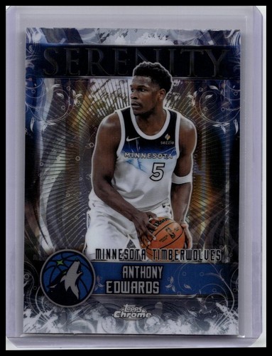2025 Topps Chrome Anthony Edwards Base (RAW)