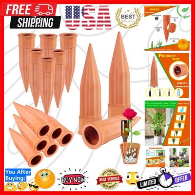 tooloflife Plant Waterer, Holiday Ceramic Self Watering Plant Spikes, Automatic Flower And Drop Irrigation Kits Watering Stakes System Devices for Indoor & Outdoor Use (4 PCS