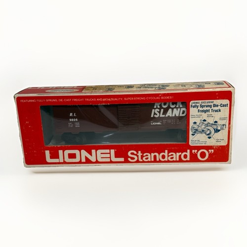 Coche de carga Rock Island estándar calibre "O" Lionel 6-9806 | Zustand: Used