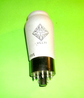 Radioröhre VCL 11 Telefunken orig. für DKE 38 top Erhaltungszustand