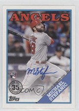 2023 Topps Series 1 1988 Topps Baseball Auto Michael Stefanic #88BA-MS Auto fm0