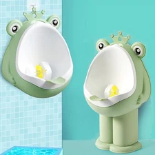 Potty Training Urinal for Boys with Funny Aiming Target, Green