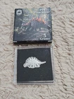 Pan Silver Company Dinosaur 5g .999 Fine Silver Hand Poured Art Bar Limited Ed