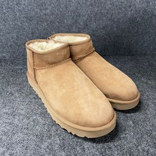 UGG Classic Ultra Mini Boots Women's Size 9 Chestnut 1116109