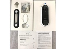 Arlo Smart Wired Video Doorbell, White AVD1001-100NAS