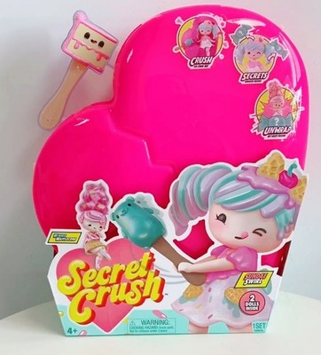 Secret Crush Sundae Swirl with Winnie Wafflecone - Large and Small Dolls 4+