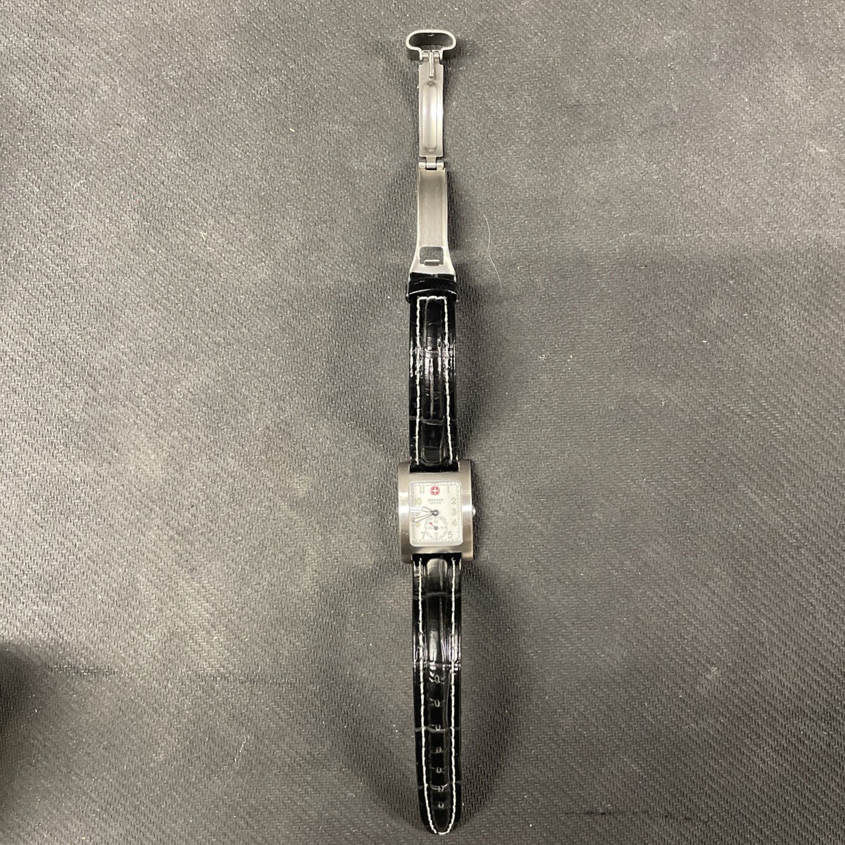 Mid Century Wenger SWISS ARMY Unsex Watch Rectangle Face