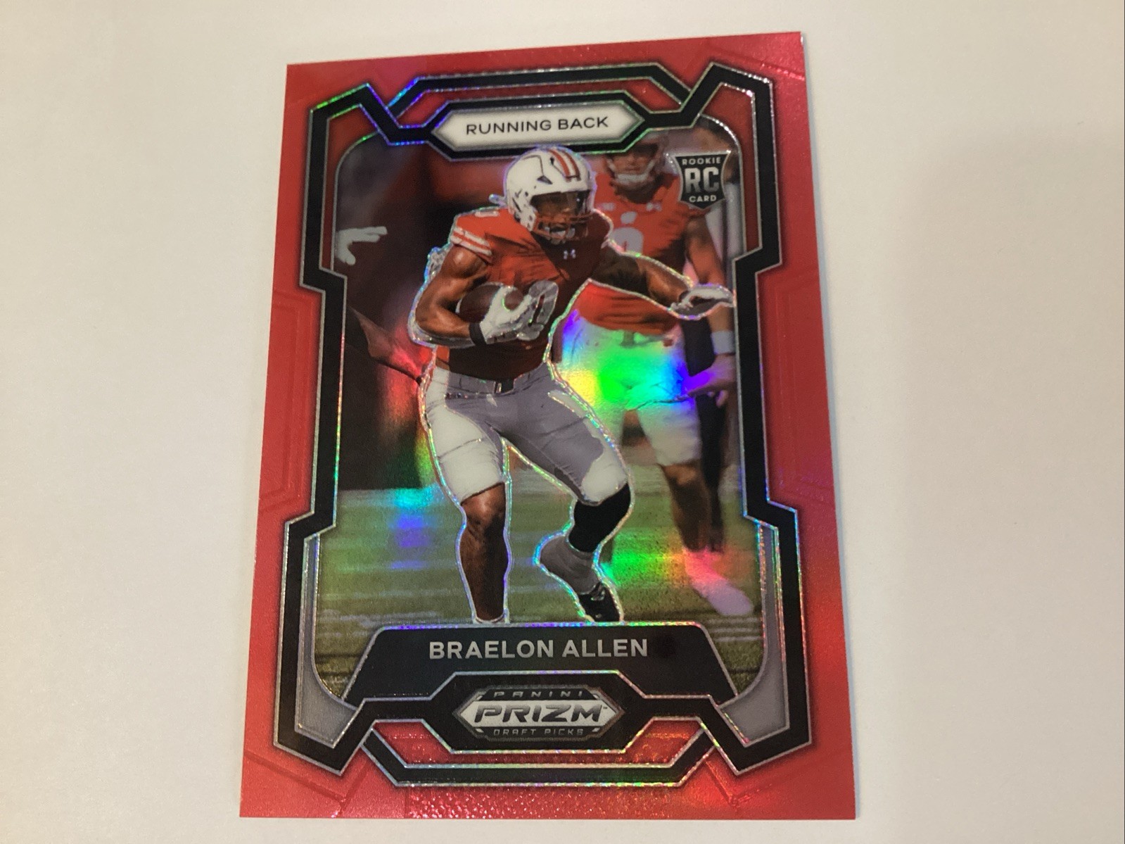 2024 Panini Prizm Draft Picks RED PRIZM BRAELON ALLEN 119/299 #129 d