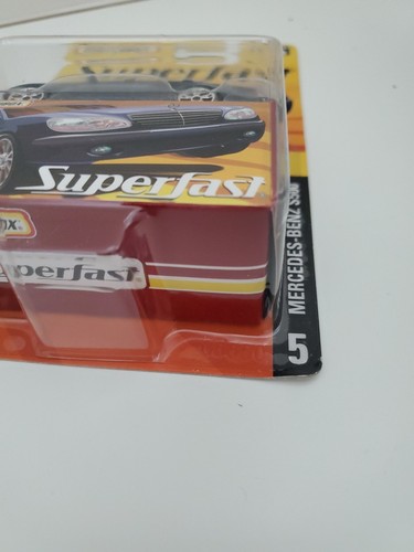 Matchbox 2005 Superfast #5 Mercedes-Benz S500 Dark Blue- storage box 1/15,500 - Picture 5 of 6