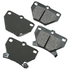 Akebono OEM Front & Rear Ceramic Brake Pads Kit For 2003-2006 Pontiac Vibe