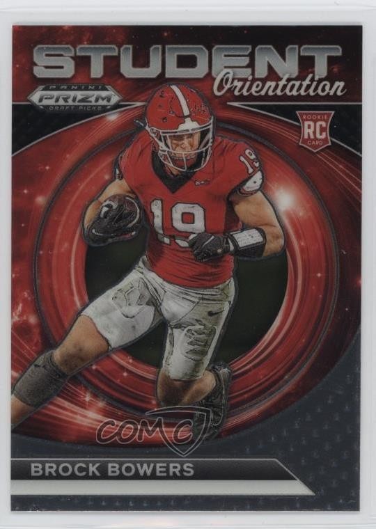2024 Panini Prizm Draft Picks Student Orientation Brock Bowers #SO-BB Rookie RC