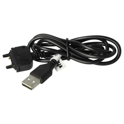 USB-Kabel für Sony-Ericsson K770i K750i K850i M600i K810i K800i P1i schwarz