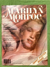 Marilyn Monroe Double Exposure Nude Poster - 1980 Calendar & Story of Her Career