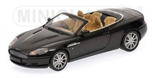 Minichamps Aston Martin DB9 Volante 2009 Black 1:43 Scale Diecast Model Car