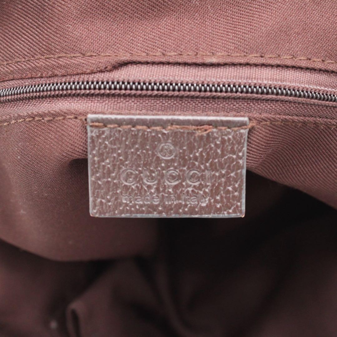 GUCCI Abbey 141470 213317 GG Canvas Tote Bag Beige Brown From Japan thumbnail 14