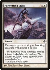 PUNCTURING LIGHT X 4 E/X+ RISE OF THE ELDRAZI MAGIC THE GATHERING
