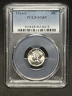 1944 S Mercury Dime PCGS MS65 90% Silver 10c Dime BLAST WHITE!!!!