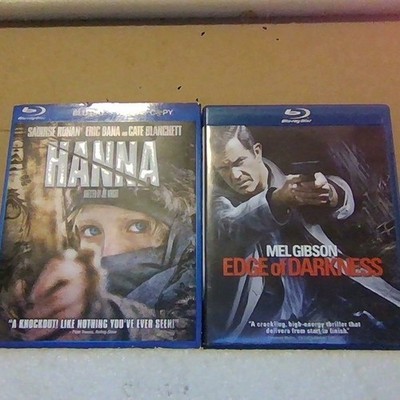 Edge Of Darkness (Blu-ray/DVD -2010) / Hanna (Blu-ray/DVD -2010)(with Slipcover)