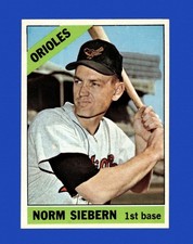 1966 Topps Set-Break # 14 Norm Siebern NM-MT OR BETTER *GMCARDS*