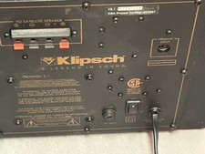 klipsch promedia 2.1 thx computer speaker system