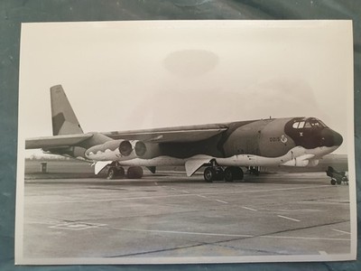 USAF B-52H 60-0015 Foto 410th Bomb Wing 1977 RAF Marham