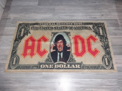 AC/DC AC-DC Flag Flagge Textil Poster Rock Metal Journey Dio