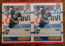 (2) 90 91 SCORE  MAGICIAN  WAYNE GRETZKY #338
