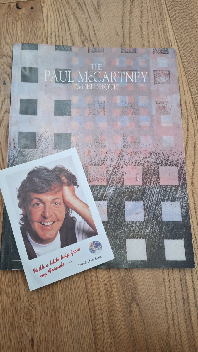 paul mccartney tour program products for sale | eBay UK
