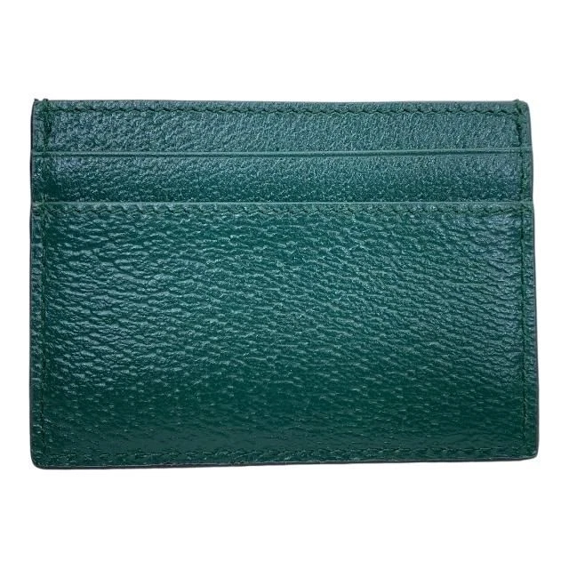 Gucci Auténtico Hombres Horsebit Estuche para Tarjetas 700469 Juego de Tarjetas Cuero Verde JPN Foto 2 de 4