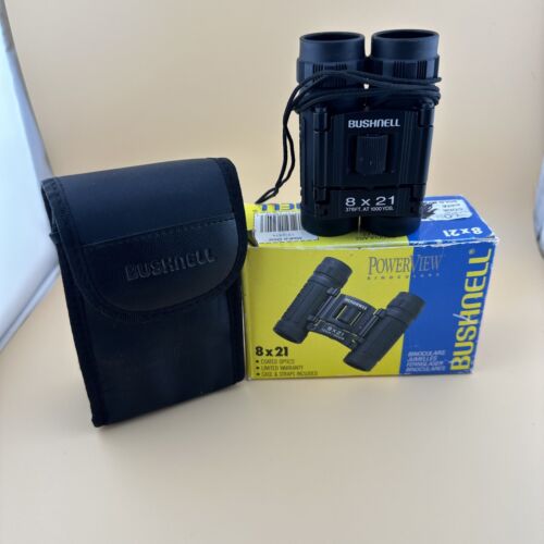 Bushnell 8X21 Powerview Binoculars. 1993 Bausch & Lomb In Original Box. - Picture 2 of 3