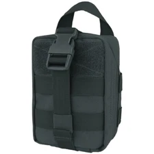 Condor Rip-Away EMT Pouch Lite Mens Military Outdoor Medical Aid Bag Slate
