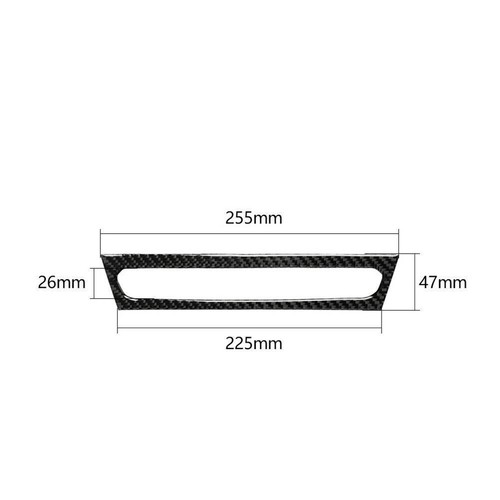 Carbon Fiber Interior Center Console Frame Cover Trim For Audi Q7 SQ7 2016-2019 - Picture 3 of 10