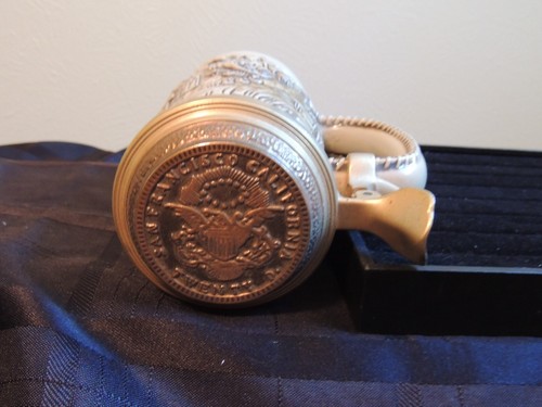 Avon The Gold Rush Beer Stein Mug from 1987, Vintage, Americanm, Handcrafted - Picture 2 of 6