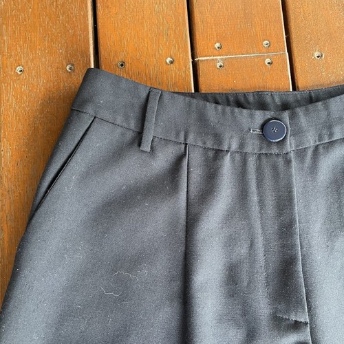 Twin Set Simona Barbieri Size M Navy Dress Pants Wide Leg Casual - Picture 2 of 6