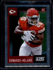 2020 Panini Chronicles - Score Update Rookies #445 - Clyde Edwards-Helaire RC