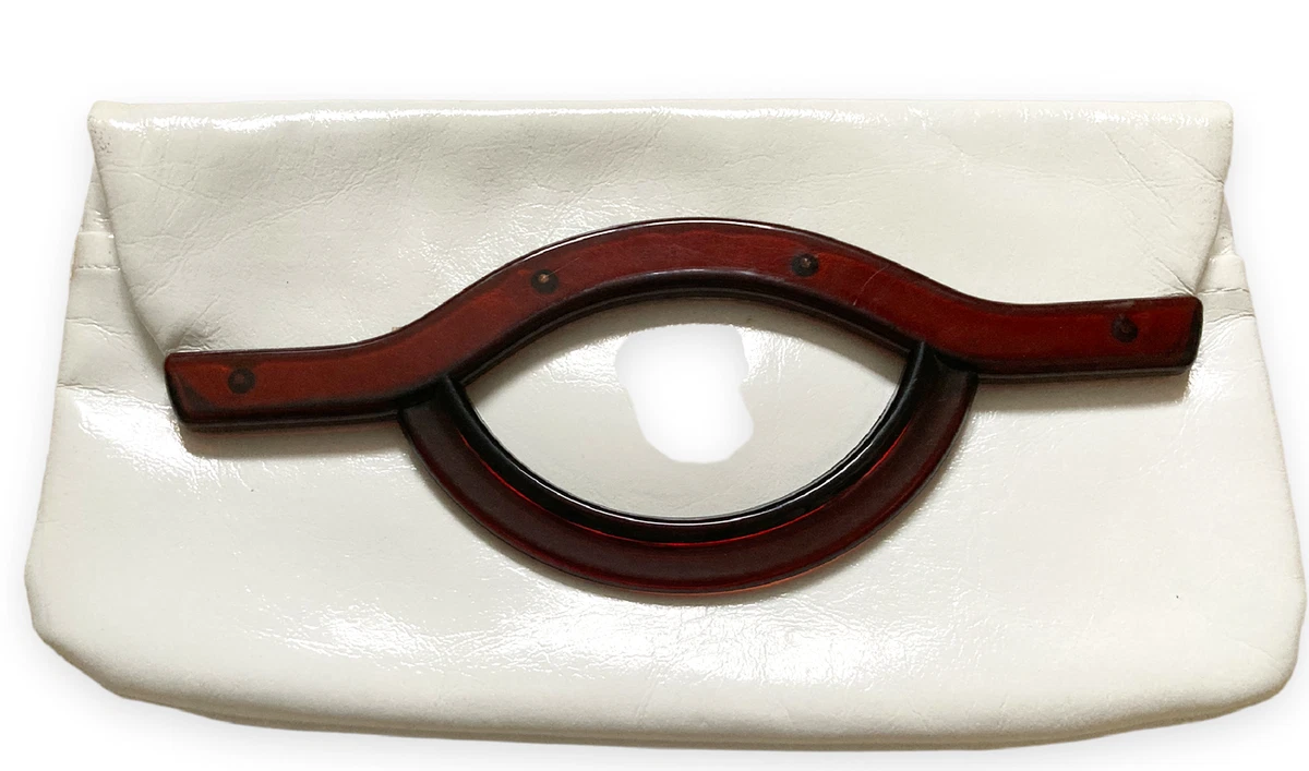 White clutch deals bag ebay