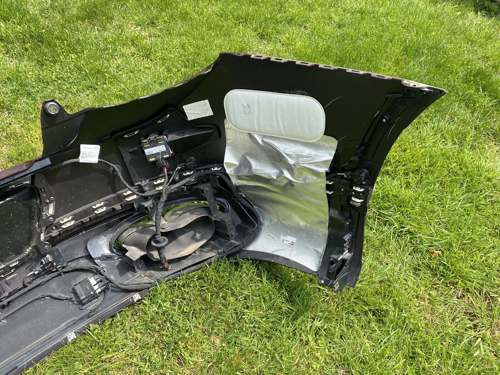 2020 2021 2022 BENTLEY FLYING SPUR REAR BUMPER COVER OEM USED COMPLETE