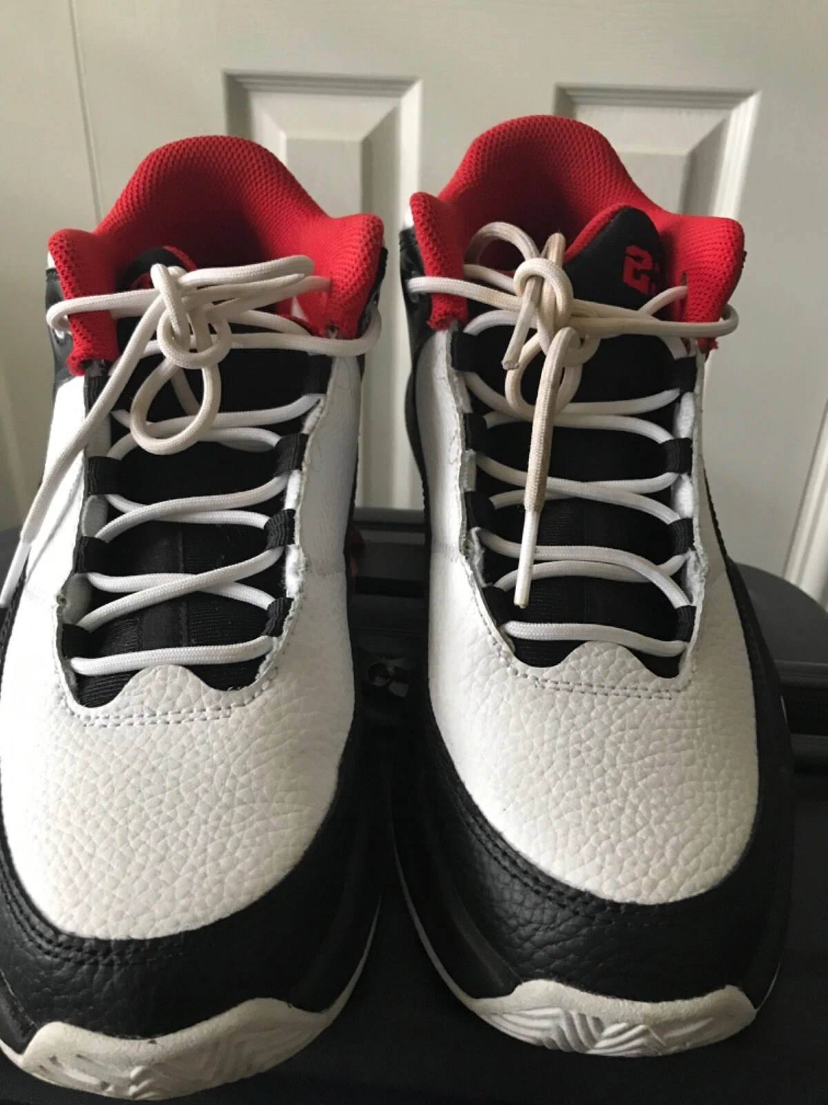 Air Jordan uomo bianche e nere_UK taglia 6