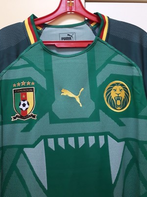 Cameroon National Team Football Soccer Home Jersey 2018, BNWT | eBay