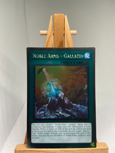 Noble Arms - Gallatin - Platin seltene limitierte Auflage NKRT-EN019 - NM - YuGiOh - Bild 1 von 2