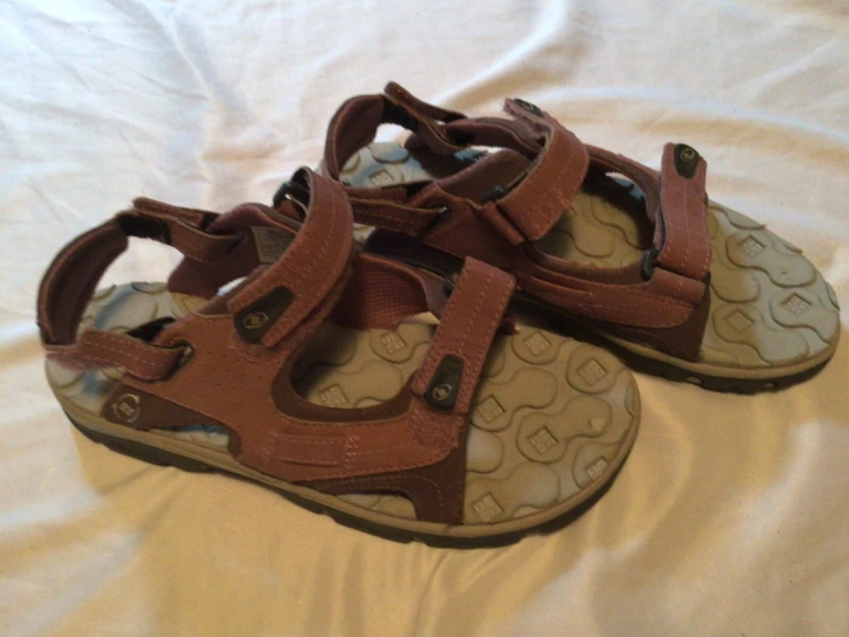 Columbia Womens Hiking Sandals Size 7 Pink Adjustable Outdoor