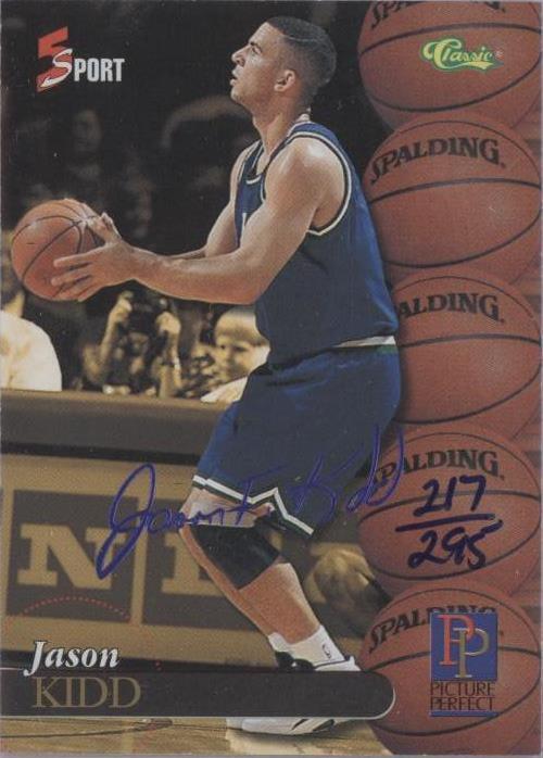Classic 5 Sport Signings - Jason Kidd #S98 1995 for sale | eBay