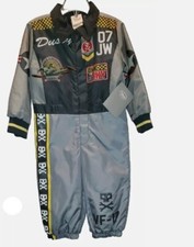 DISNEY 2014 PLANES DUSTY PILOT FLIGHT SUIT COSTUME JUMPSUIT NEW TODDLER BOYS 2-3