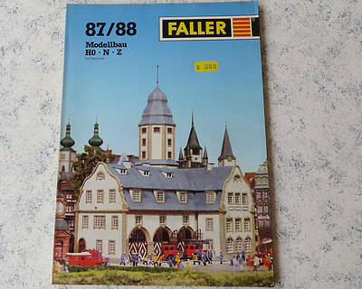 Faller -- Modellbau Jahres Katalog 1987/88    #280315