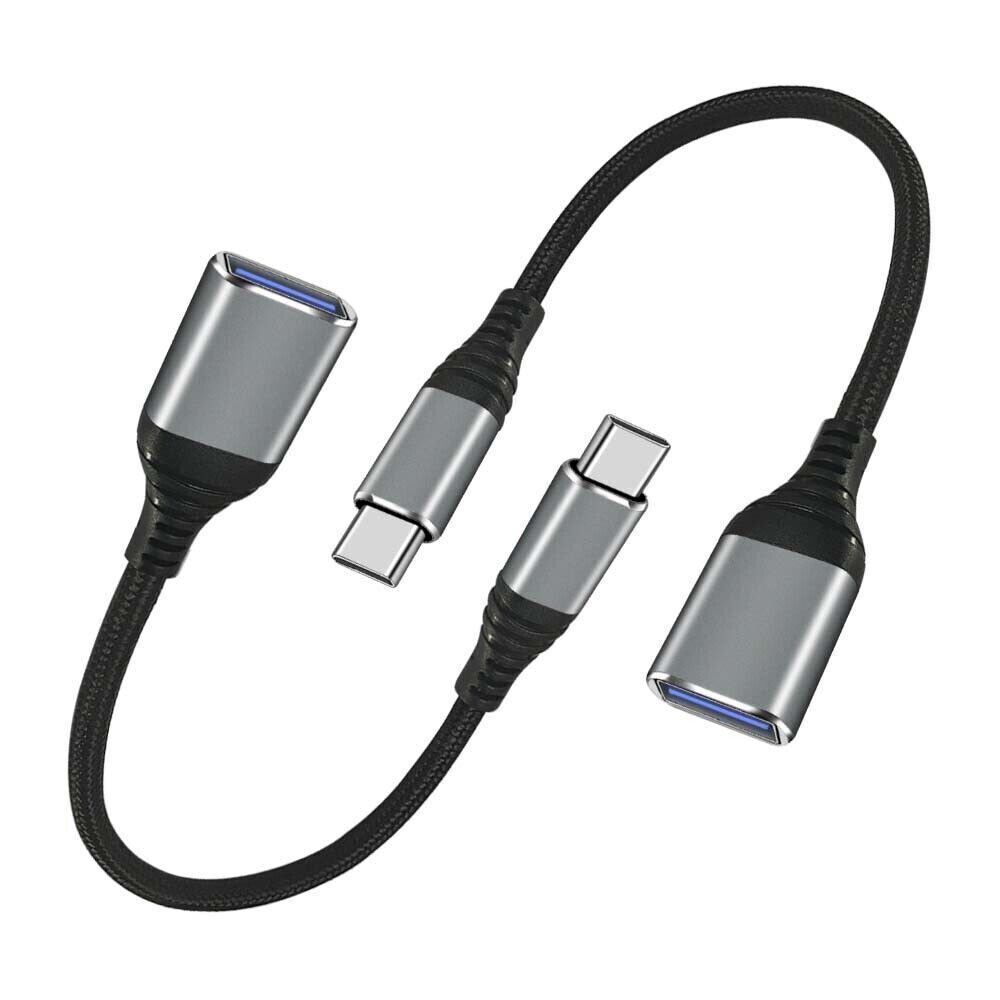 Câble OTG Subtel USB-C Vers USB-A - 15cm - Compatible Smartphone Et Tablette