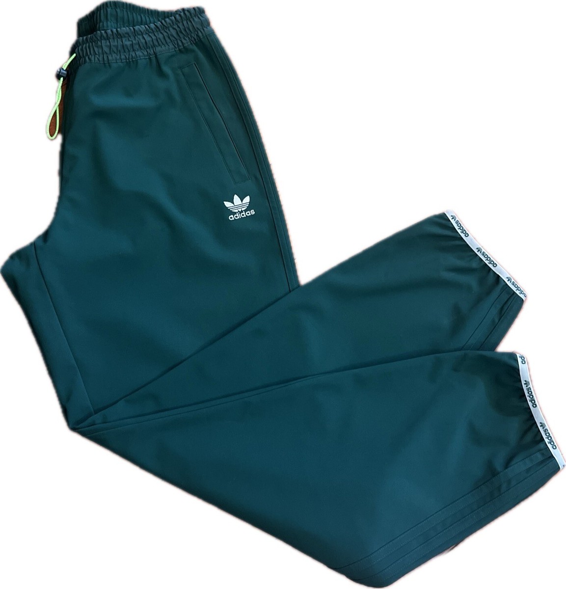 ADIDAS Originals WINTERIZED Track Pants Green GD0009 Men's Medium
