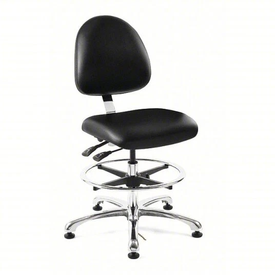 Bevco Integra 6000 9000 Ergonomic Series Office Chair w Seat Black Faux Leather