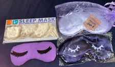 Lot Of 4 Eye Masks. Fog & Mitten, Origins, Microwaveable Sleep Mask