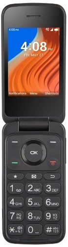 New TCL Flip 2 16GB 2MP 5G Feature Phone - Black (For Walmart Family Mobile) - Picture 2 of 10