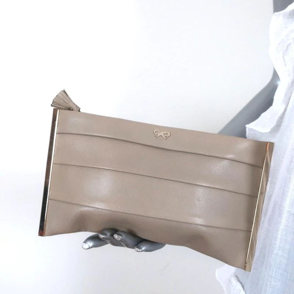 Taupe evening clearance bag